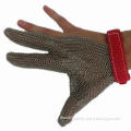 Stainless steel mesh anti-cut safety gloves